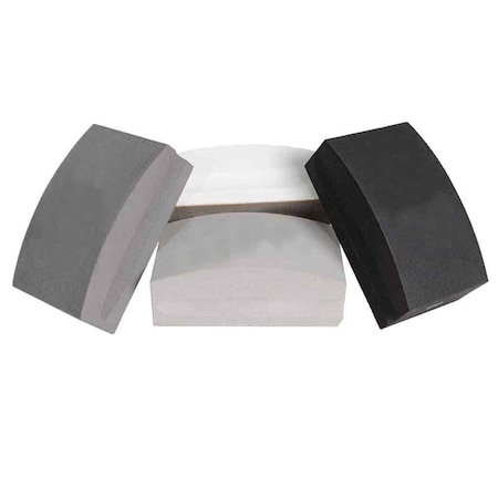 Specialty Diamond 4 Pcs Electroplated Hand Polishing Pad Set BRTHPSET